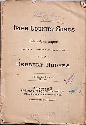 Irish Country Songs (1909) by Herbert Hughes
