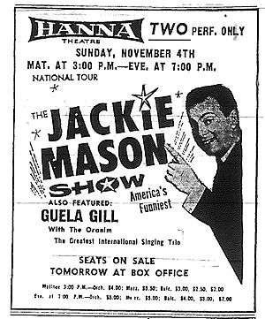 Jackie Mason @ Hanna