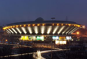 Katowice - Spodek by night