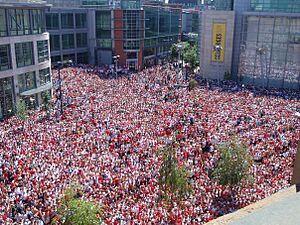 Manchester big screen