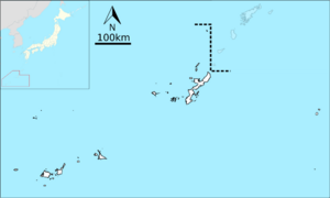 Map of Okinawa Prefecture