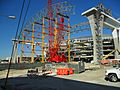 Miami Marlins Ballpark construction-February 2011