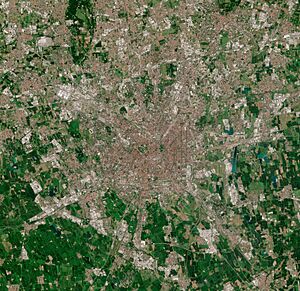 Milan by Sentinel-2, 2020-07-25