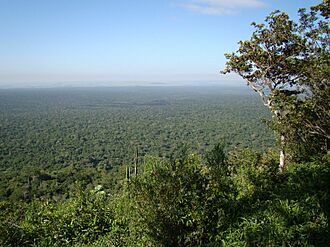 Morro do diabo vista sul