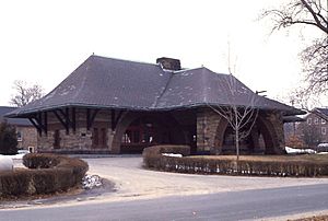 N Easton RR station