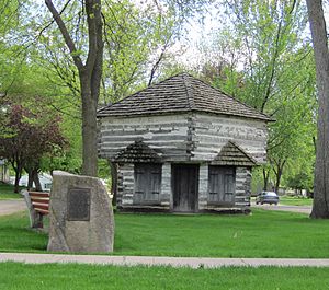 Peterson iowa blockhouse