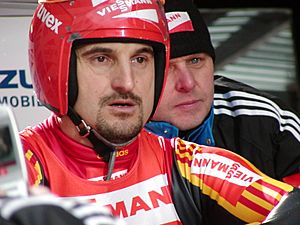 Rodel-Weltcup-2005-Oberhof-Hackl