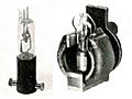 Split-anode magnetron