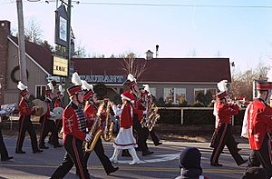 WellsHighSchoolMarchingBand1999