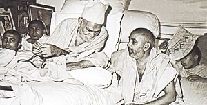 Yogiji Maharaj and Pramukh Swami