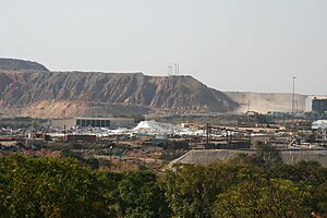 Nchanga copper mine near Chingola