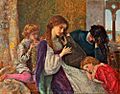 Arthur Hughes - A Music Party