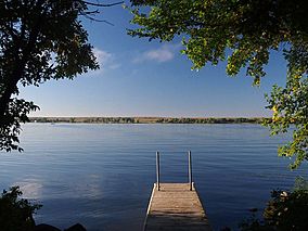 Big Stone Lake fishing dock.JPG