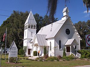 Christ Church built in 1889.