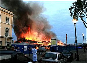 Cutty Sark fire