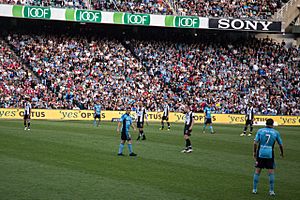 Del Piero, Sydney FC-Newcastle Jets