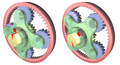 Epicyclic gear ratios