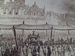 Funeral de Iturbide
