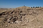 The ruins of Göbekli Tepe