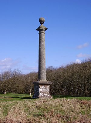 Hoy Monument, St Catherine's Down, IW, UK