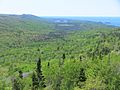 Looking west from Brockway Mountain, Upper Peninsula of Michigan