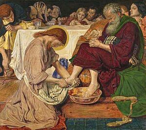 Madox-Brown-Christ-washing-Peter's-feet