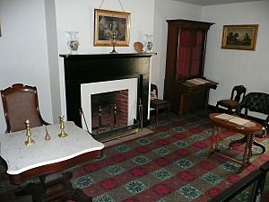 McLean House parlor, Appomattox Court House, Virginia