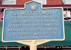 Moog Factory Sign