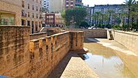 Moorish wall in Alzira