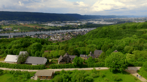 Mosel Bei Konz vom Freilichtmuseum Roscheiderhof