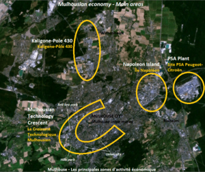 Mulhouse economy-main areas