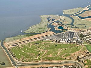 Palo Alto Airport, Aerial