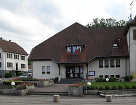 The town hall in Seppois-le-Haut