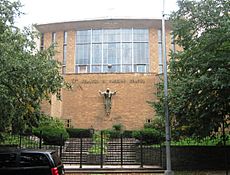 St. Frances Xavier Cabrini Shrine from Cabrini Boulevard