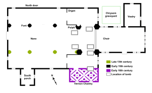 St Bartholomew's Tong schematic