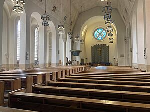 St Columba's Church, London general view looking southwest