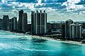 Sunny Isles Beach aerial skyline 2014