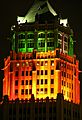 TowerLifeBuilding, night green