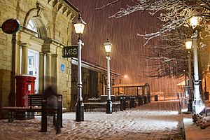 White Blanket Over Ilkley