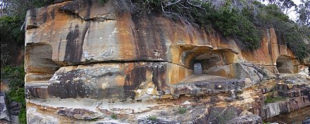 Beehive casemate obelisk bay