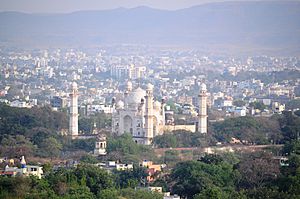 Bibi ka Maqbara - Bird's eye view