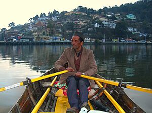 Boat-Man at Naini Lake