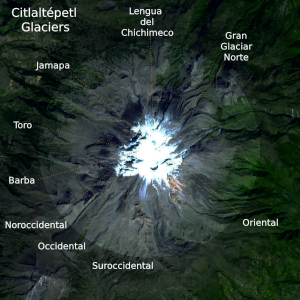 Citlaltépetl Glaciers