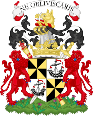 Coat of arms of the duke of Argyll.png