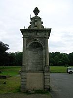 Fullarton House, Pediment front alcove