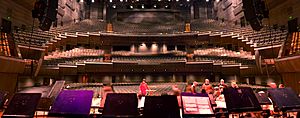 Hamer Hall interior pano