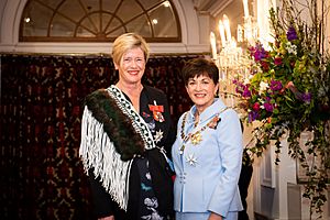 Kerry Prendergast DNZM investiture