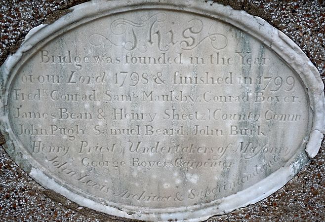 Perkiomen PA Bridge stone