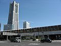 Sakuragicho-station and Yokohama Landmark Tower