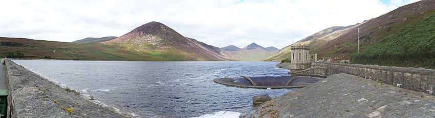 Silent Valley Reservoir panorama